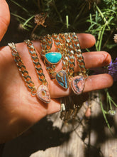 Load image into Gallery viewer, Herringbone X Cuban Link Chain - Cantera Opal 002
