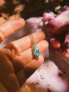 Boulder Opal Khala Chain 002