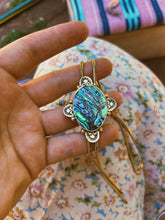 Load image into Gallery viewer, Stamped Abalone Bolo

