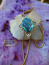 Load image into Gallery viewer, Stamped Abalone Bolo
