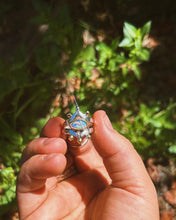 Load image into Gallery viewer, Australian Opal Crown Jewel Ring - size 7.5
