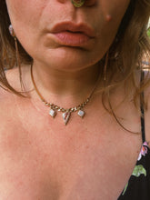 Load image into Gallery viewer, Cantera Opal Cuban Link X Herringbone Charmer
