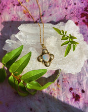 Load image into Gallery viewer, Australian Opal Stamped Necklace
