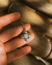 Load image into Gallery viewer, Australian Opal Stamped Necklace
