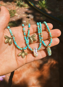 Hubei + Kingman Turquoise Necklace