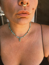 Load image into Gallery viewer, Hubei + Kingman Turquoise Necklace
