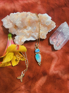 Australian Opal Portal Necklace 004