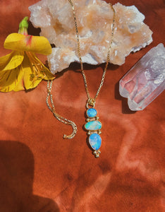 Australian Opal Portal Necklace 003