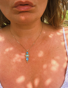 Australian Opal Portal Necklace 004