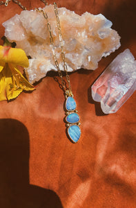 Australian Opal Portal Necklace 001