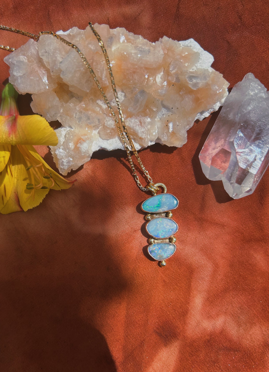 Australian Opal Portal Necklace 002