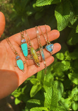 Load image into Gallery viewer, Turquoise + Australian Opal Necklace
