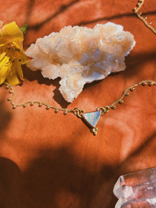 Dotted Australian Opal Chain 002
