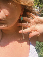 Load image into Gallery viewer, Kingman Turquoise / Pyrite Inclusion Althea Dusters

