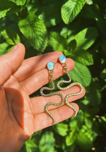 Aussie Opal Snake Stud