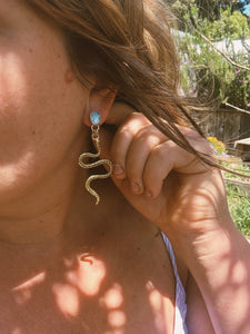 Aussie Opal Snake Stud