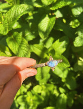 Load image into Gallery viewer, Boulder Opal Stacking Bangle
