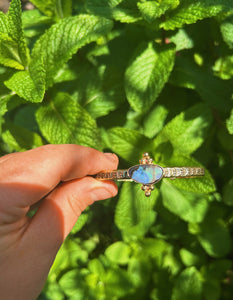 Boulder Opal Stacking Bangle