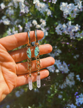 Load image into Gallery viewer, Hubei Turquoise Multi Hoops 003
