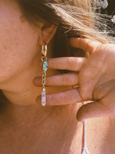 Load image into Gallery viewer, Hubei Turquoise Multi Hoops 003
