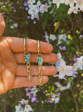 Load image into Gallery viewer, Hubei Turquoise Multi Hoops 001
