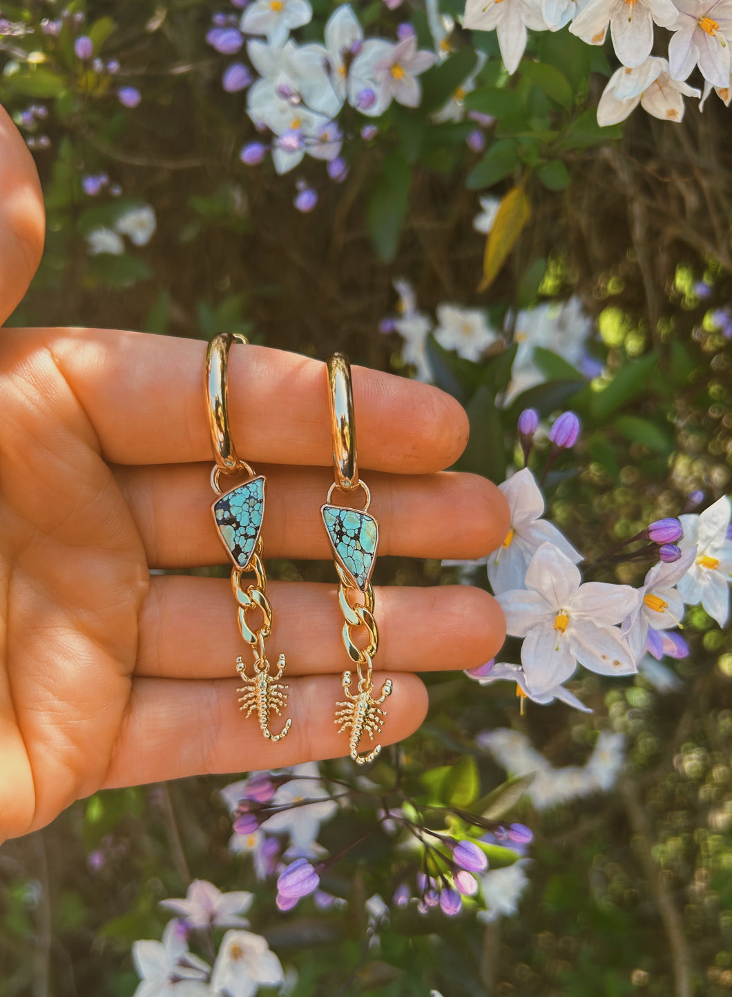 Hubei Turquoise Multi Hoops 001