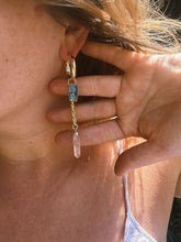Load image into Gallery viewer, Hubei Turquoise Multi Hoops 001
