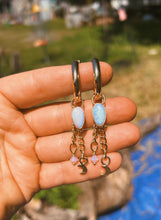 Load image into Gallery viewer, Australian Opal Multi Hoop 002

