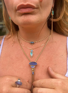 Triple Tier Boulder + Australian Opal Bolo