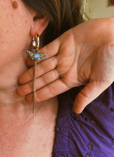 Load image into Gallery viewer, Australian Opal Butterfly Multi Hoops
