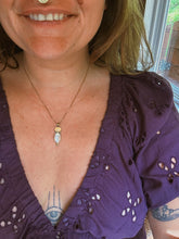 Load image into Gallery viewer, Cantera + Ethiopian Opal Portal Necklace
