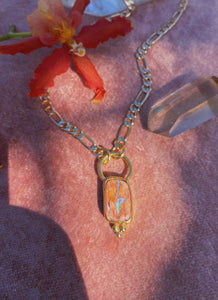 Cantera Opal Figaro Chain
