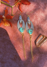 Load image into Gallery viewer, The Sedona Dusters -  Hubei Turquoise + Sterling Opal
