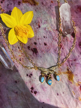 Load image into Gallery viewer, Australian Opal Butterfly Necklace
