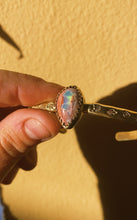 Load image into Gallery viewer, Cantera Opal Stamped Bangle - #006
