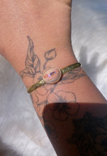 Load image into Gallery viewer, Mexican Opal Stamped Bangle - #002
