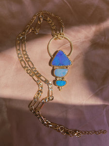 The Portal Chain - Mojave Turquoise + Australian Opal