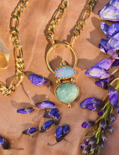 Load image into Gallery viewer, The Portal Chain - Australian Opal + Amazonite
