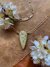 Load image into Gallery viewer, The Janis Necklace - Iron Maiden Turquoise
