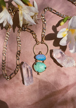 Load image into Gallery viewer, The Portal Chain - Australian Opal + Turquoise
