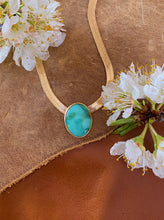 Load image into Gallery viewer, The Crystal Vision Necklace - Emerald Valley Turquoise
