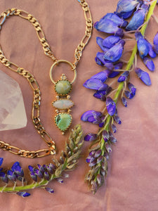 The Portal Chain - Turquoise + Ethiopian Opal