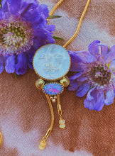Load image into Gallery viewer, Moon Bolo 001 - Mother of Pearl + Australian Opal
